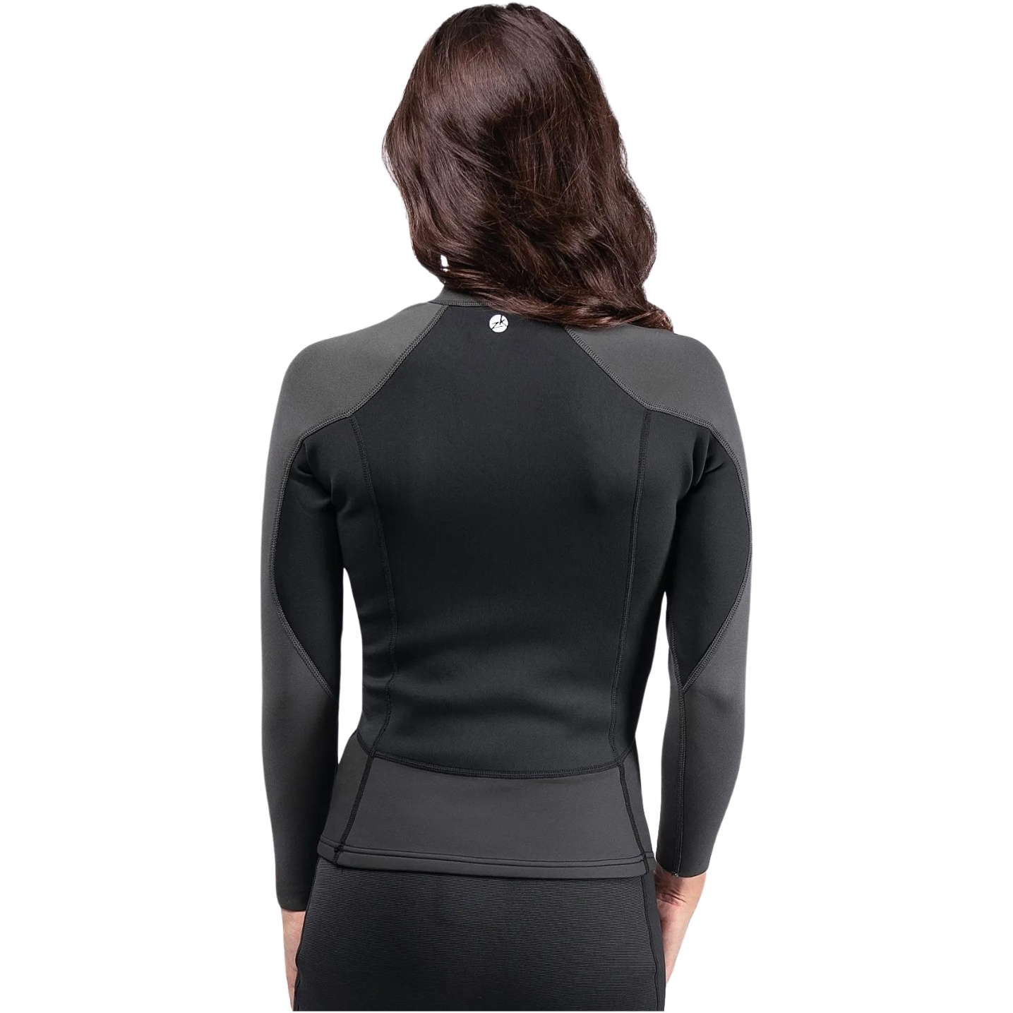 2026 Zhik Frauen Microfleece X Neoprene Wetsuit Top DTP-0580-BLK - Black